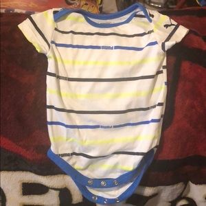 3-6 month puma boy onesie. Excellent condition.